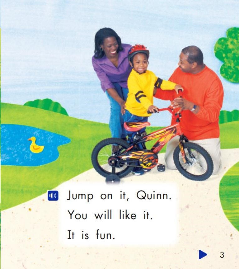 Do Not Quit, Quinn!绘本故事第4页