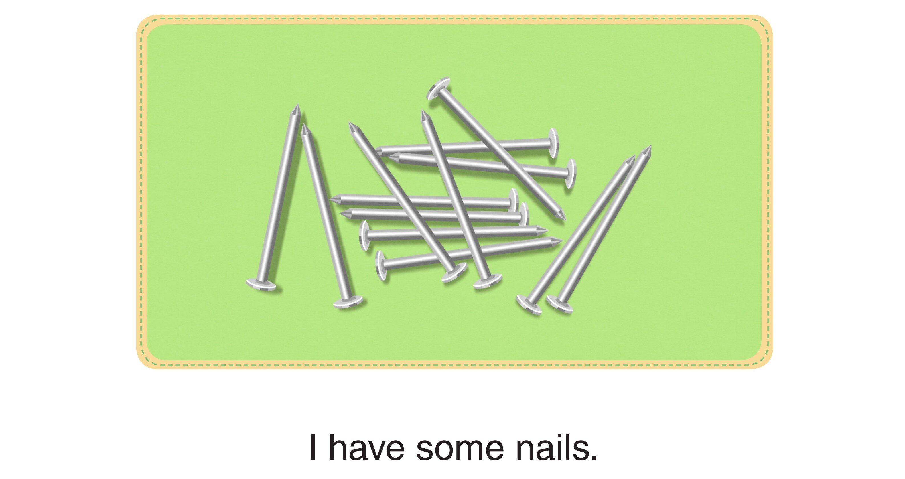 Who Am I -I Have Some Nails绘本故事第2页