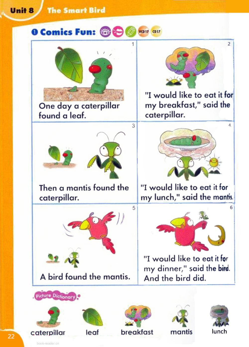 8 The Smart Bird绘本故事第2页