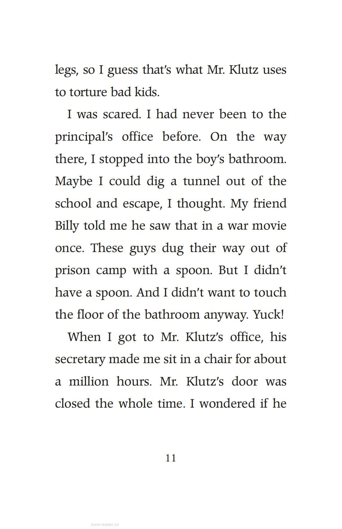 Chapter3 The Principal Is Your Pal绘本故事第4页