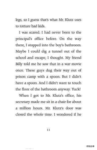 Chapter3 The Principal Is Your Pal绘本故事第4页