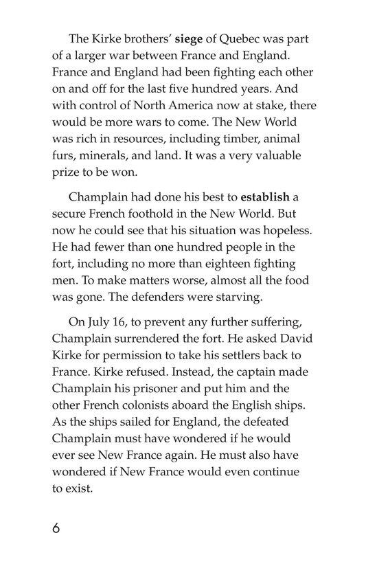 Samuel de Champlain,Father of New France绘本故事第5页