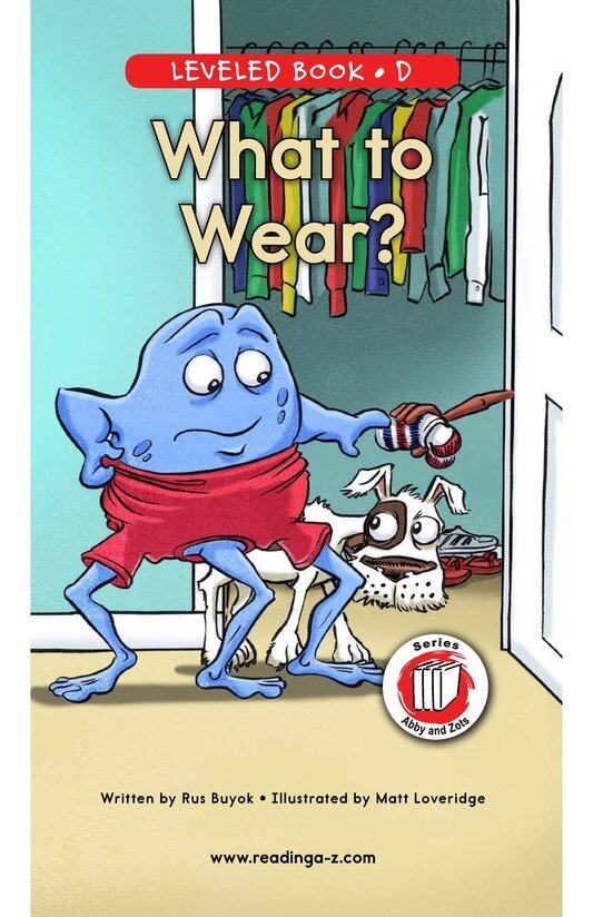 What to Wear绘本故事第2页