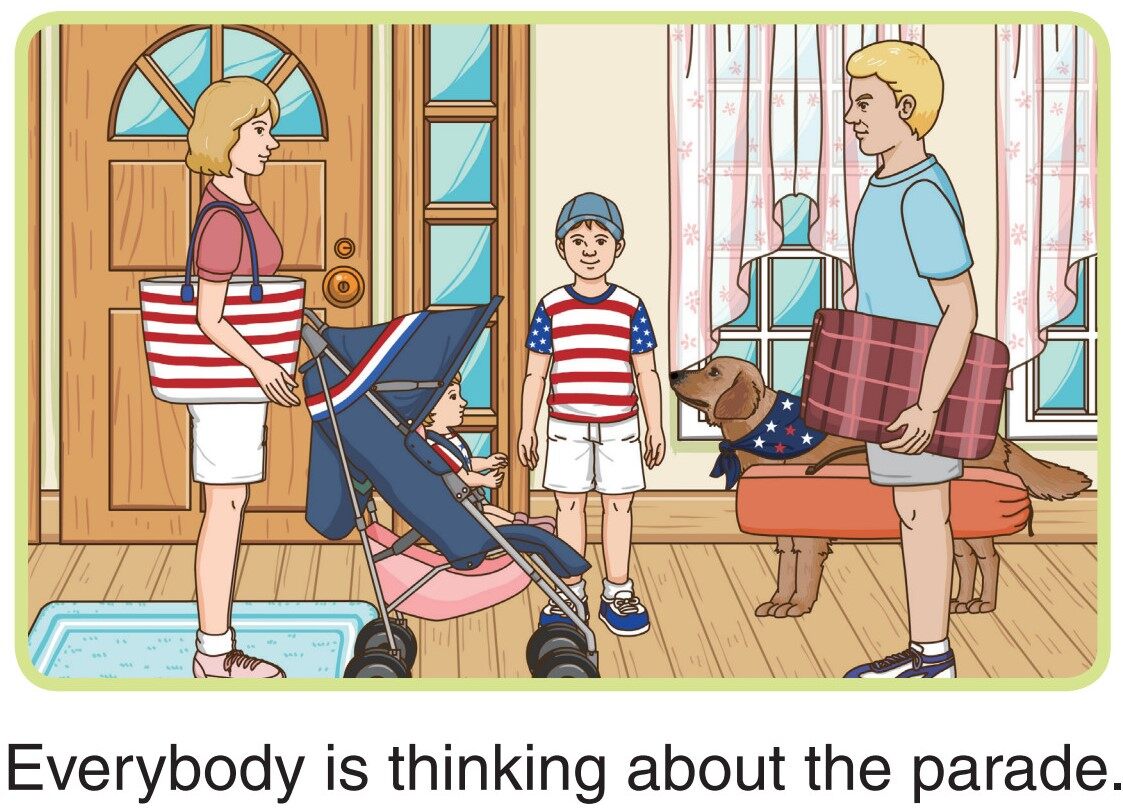 The Fourth of July绘本故事第2页