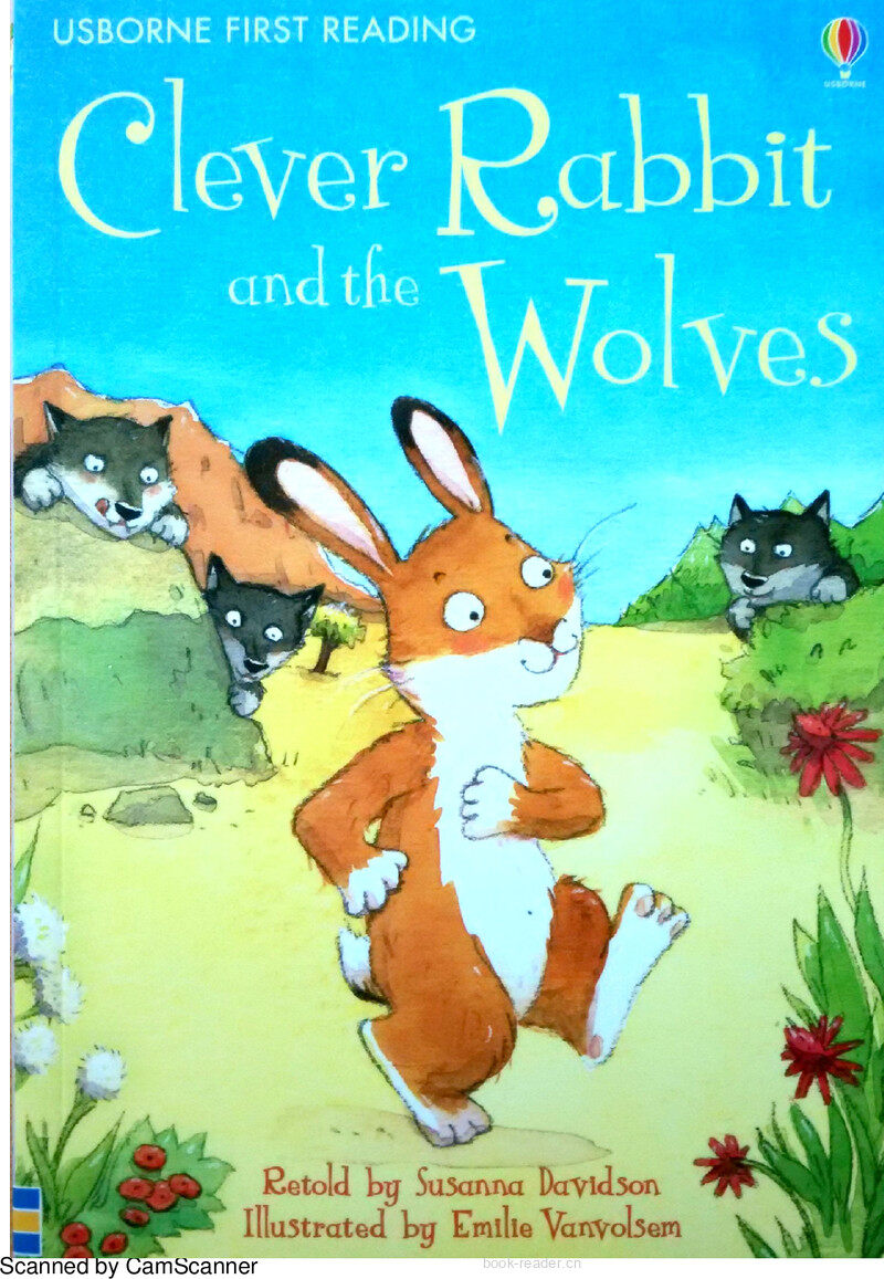 Clever Rabbit and the Wolves绘本故事第2页