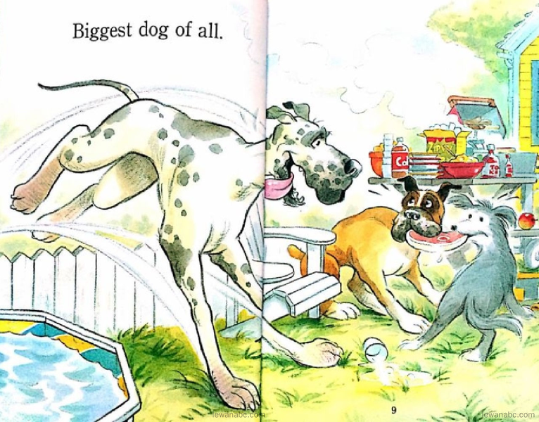 Too Many Dogs绘本故事第5页