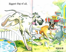 Too Many Dogs绘本故事第5页