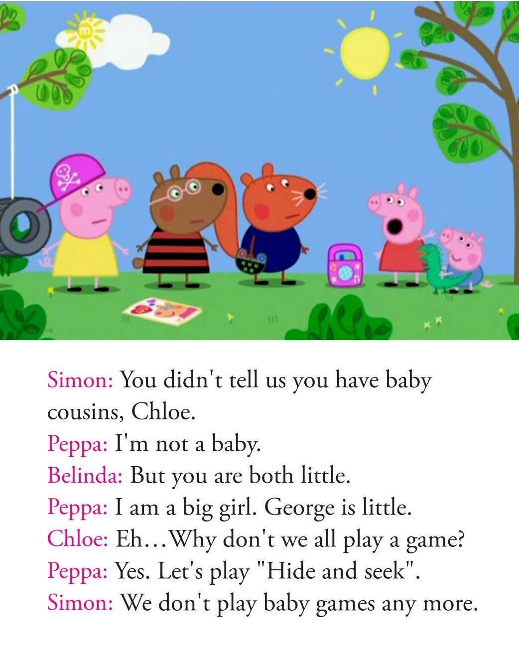 Chloé's Big Friends绘本故事第5页