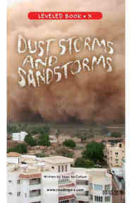 Dust Storms and Sandstorms