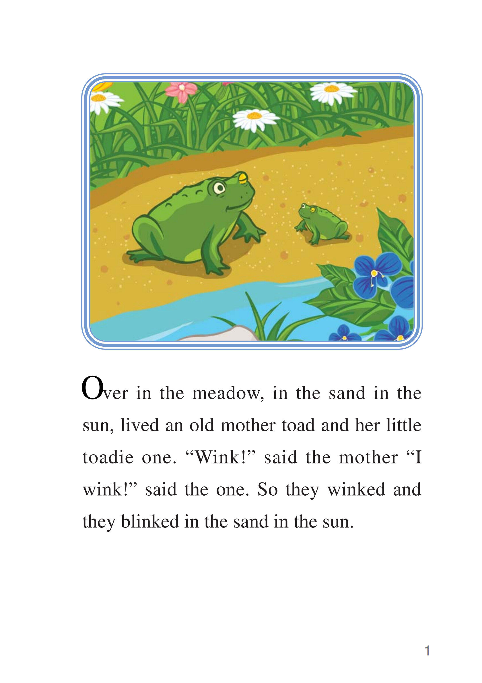 Over in the Meadow绘本故事第3页