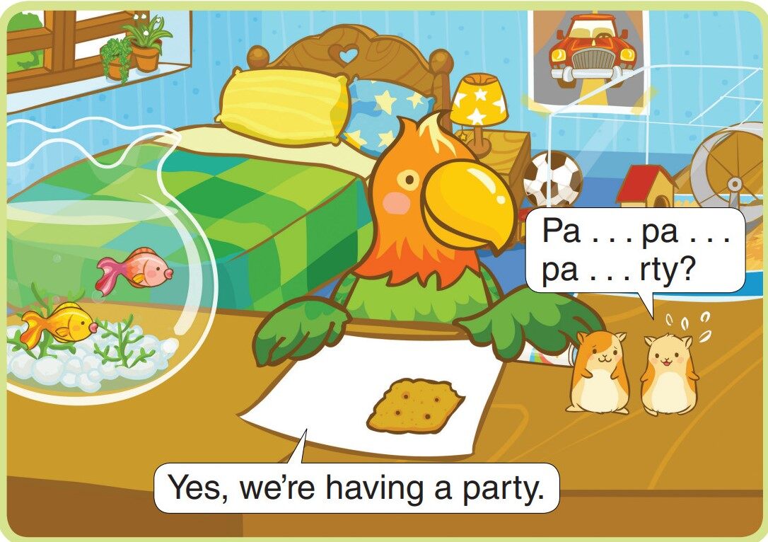 We're Having a Party绘本故事第3页