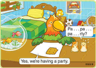 We're Having a Party绘本故事第3页