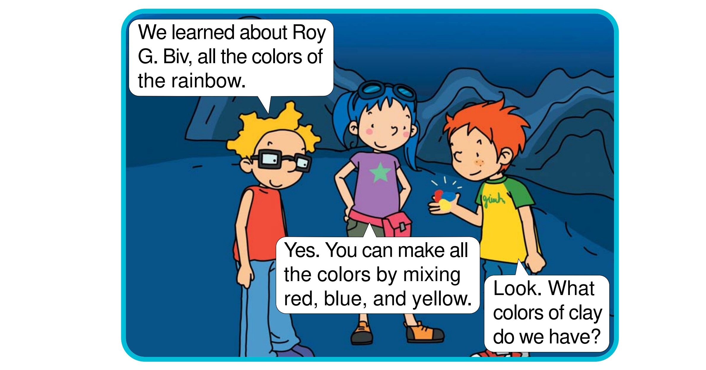 The Rainbow Key绘本故事第4页