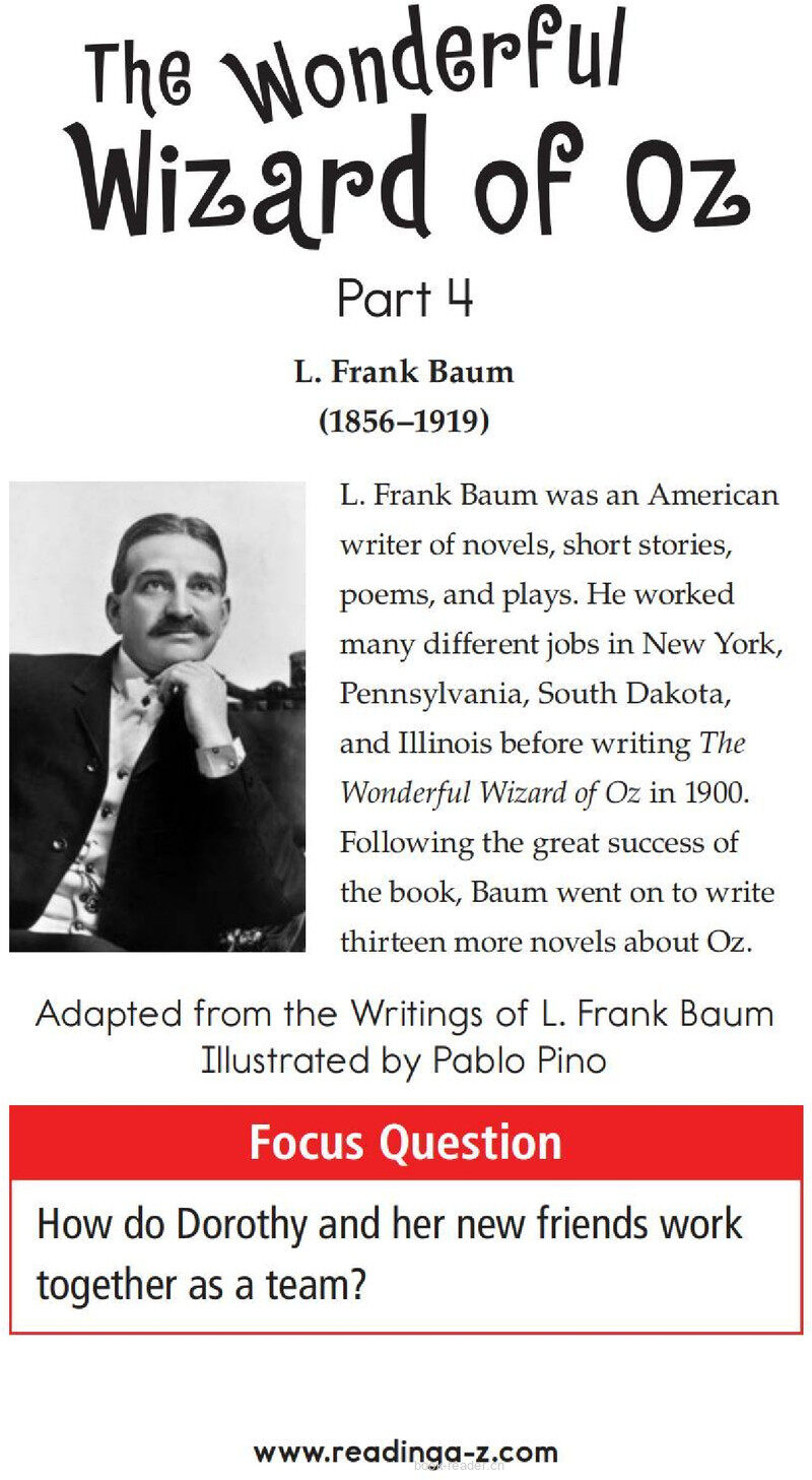 The Wonderful Wizard of Oz (Part 4)绘本故事第3页