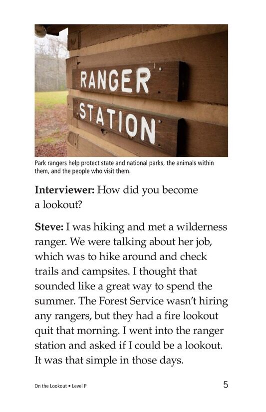 On the Lookout绘本故事第4页