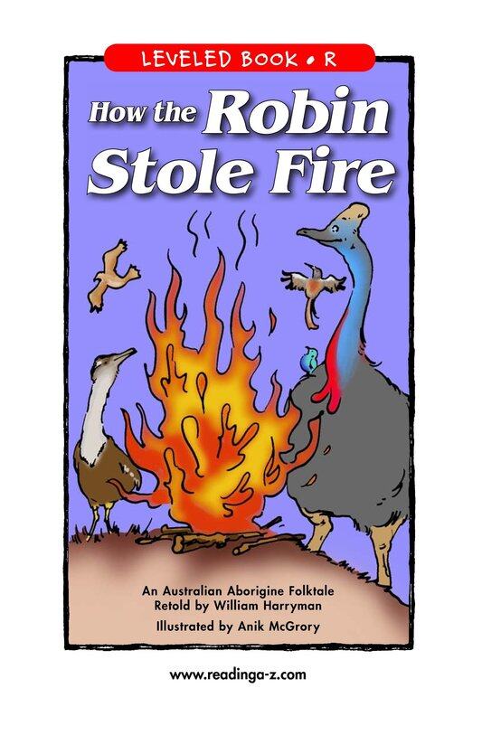 How the Robin Stole Fire绘本故事第2页