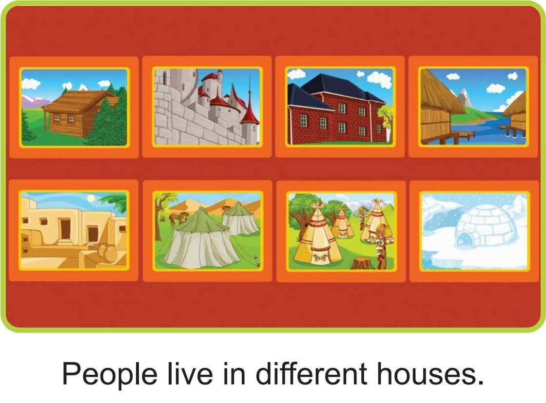 Houses of the World绘本故事第3页