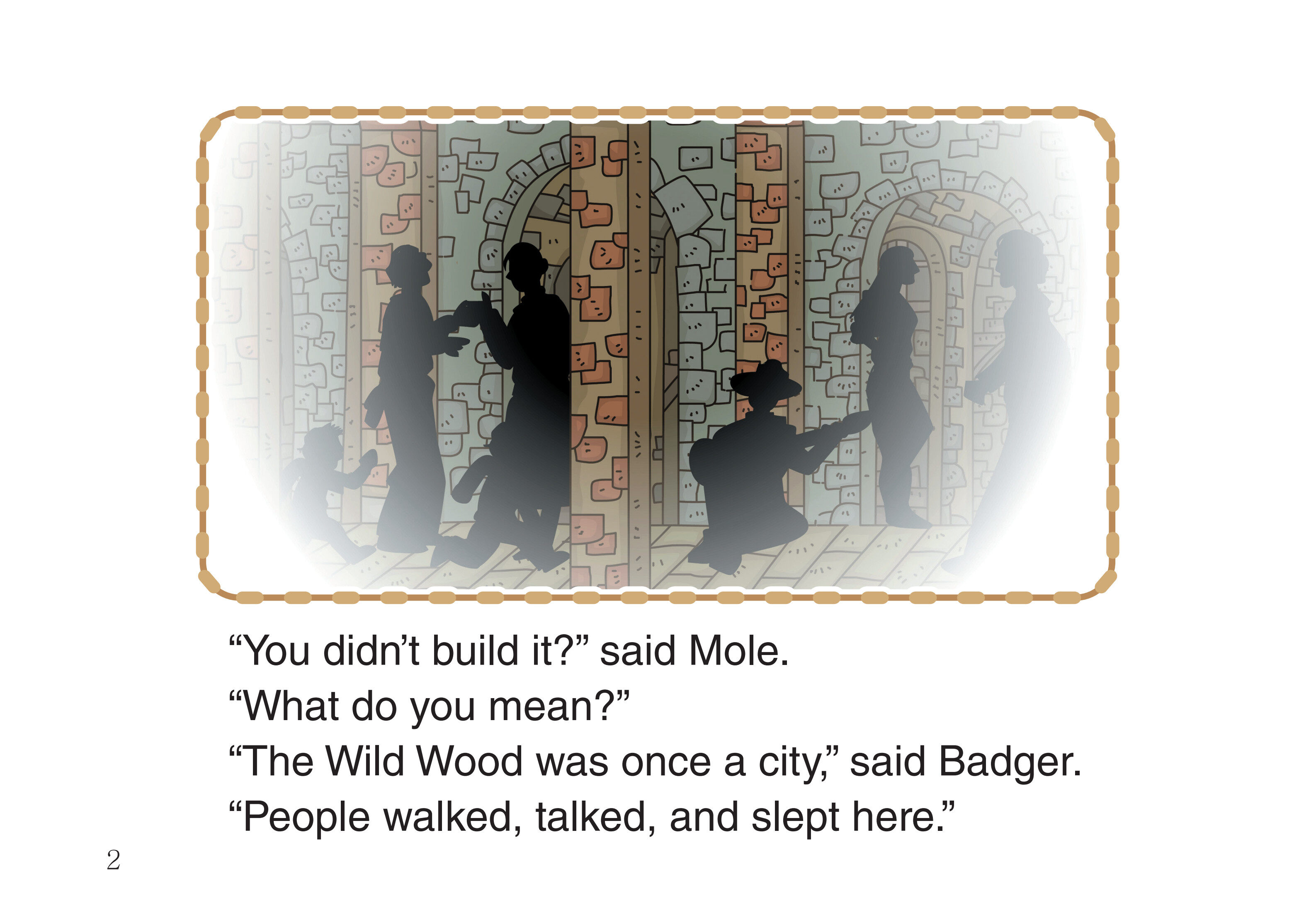 The Story of the Wild Wood绘本故事第4页