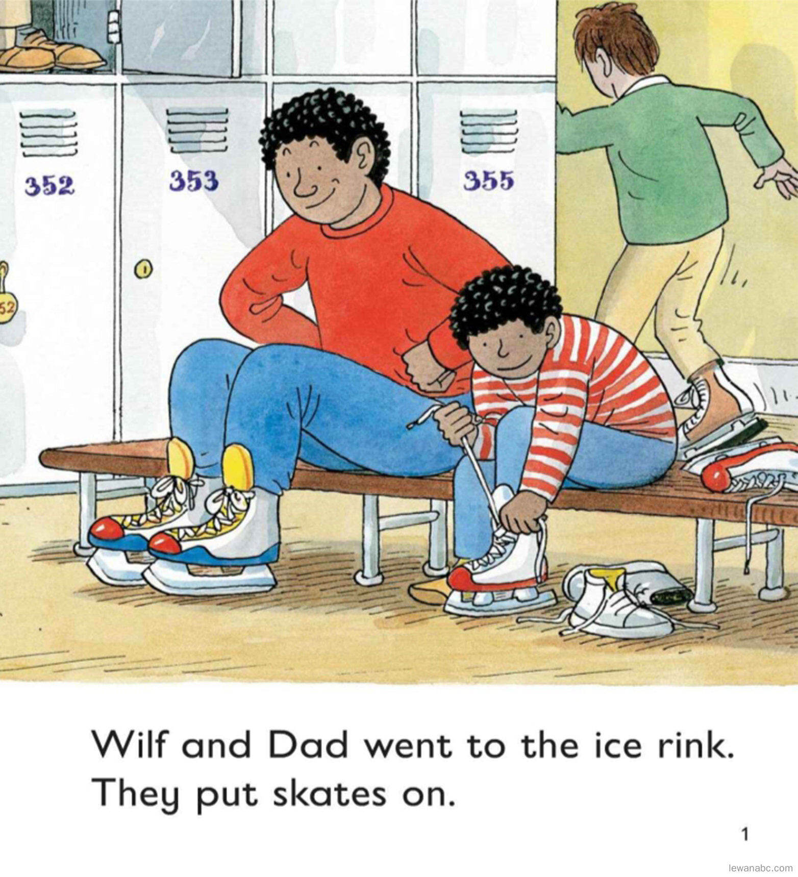 The Ice Rink绘本故事第3页