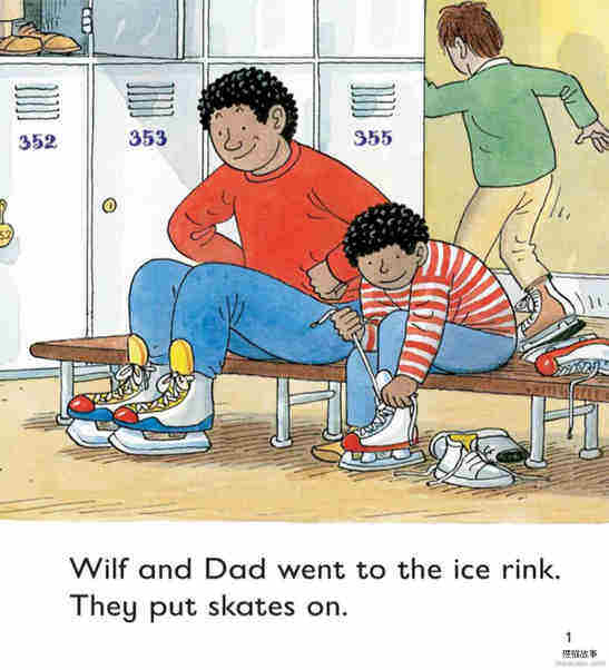 The Ice Rink绘本故事第3页