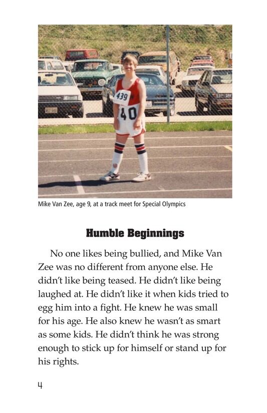 Mike Van Zee,Special Olympian绘本故事第3页
