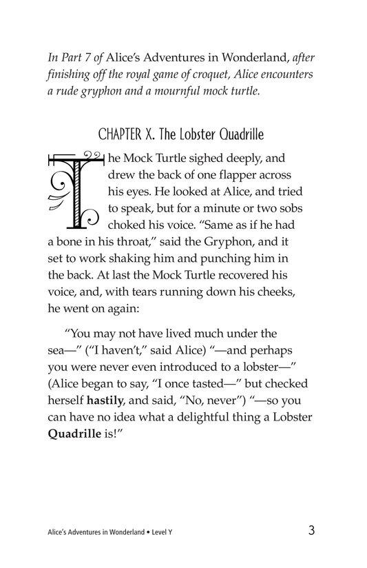 Alice's Adventures in Wonderland (Part 8)绘本故事第3页