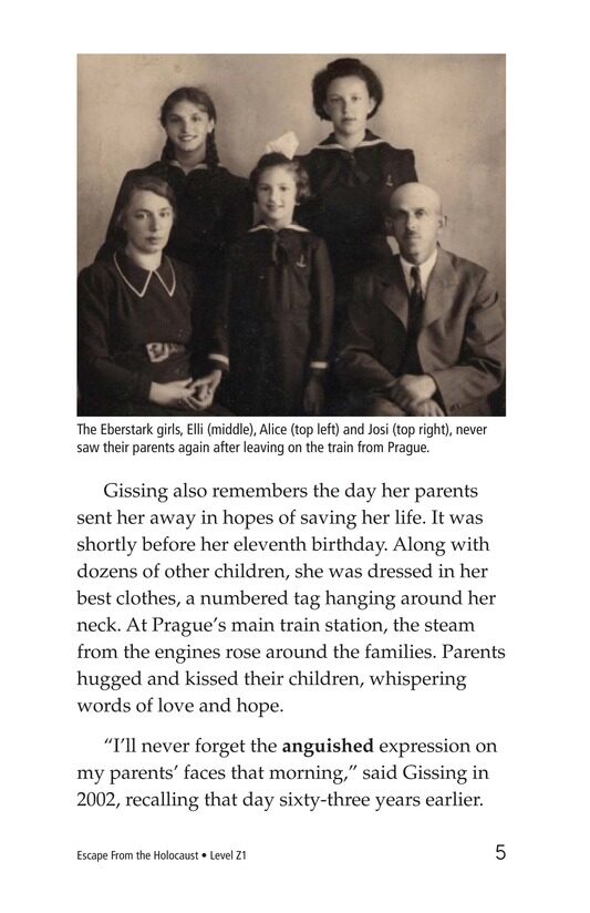 Escape From the Holocaust绘本故事第4页