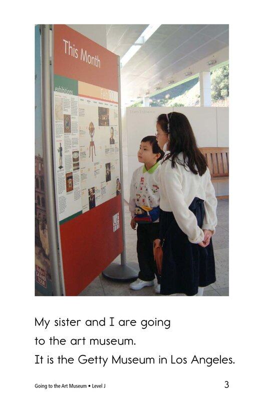 Going to the Art Museum绘本故事第3页