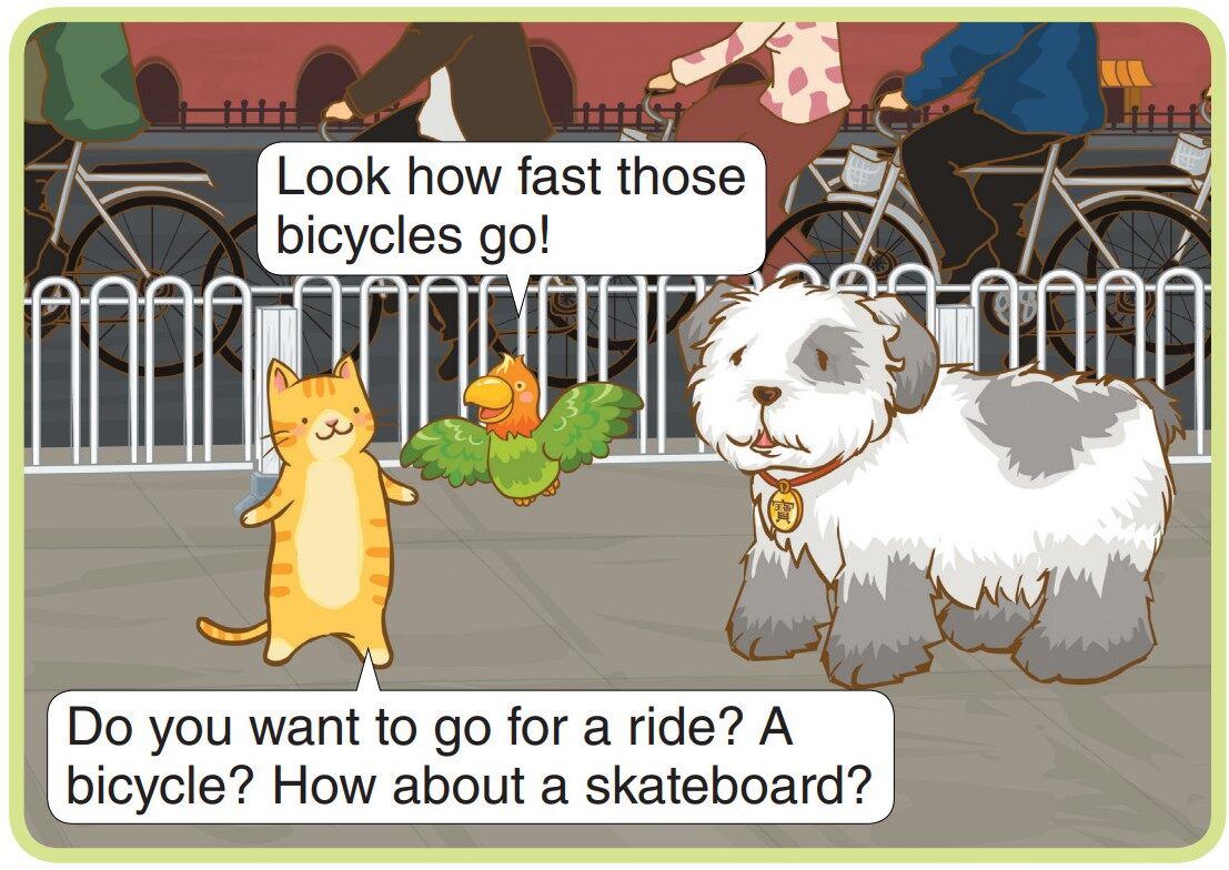 Making New Friends绘本故事第4页