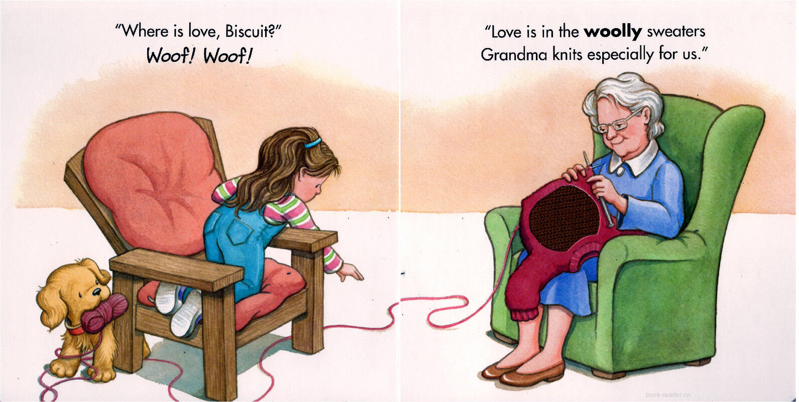 Where is Love Biscuit绘本故事第5页