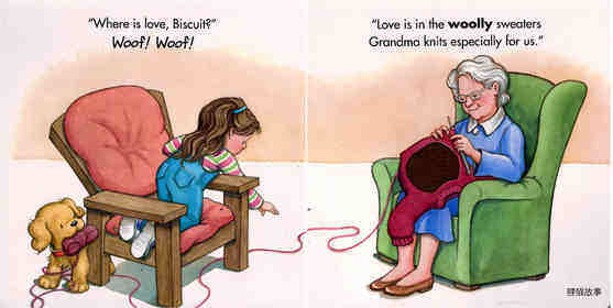 Where is Love Biscuit绘本故事第5页