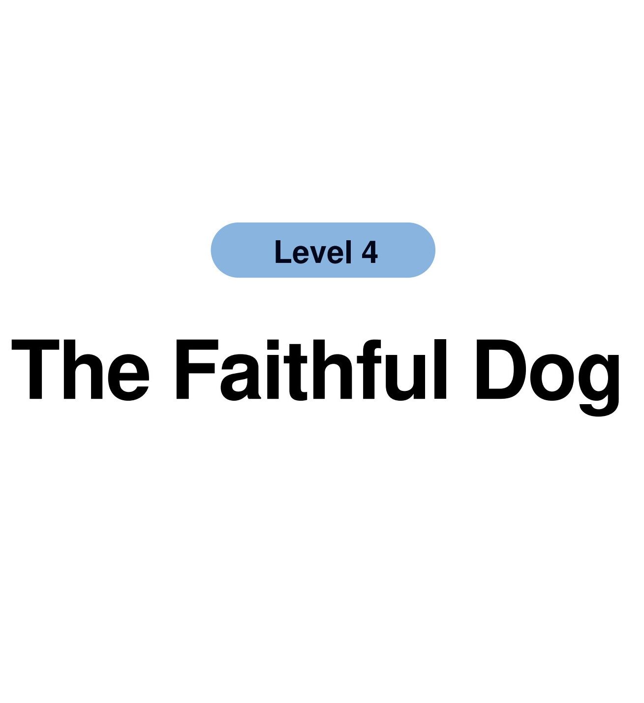 The Faithful Dog绘本故事第2页