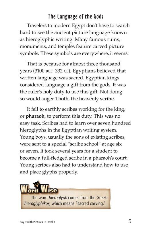 Say It With Pictures绘本故事第4页