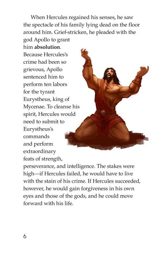 The Labors of Hercules绘本故事第5页