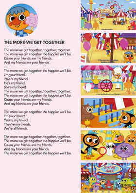 The More We Get Together绘本故事第2页