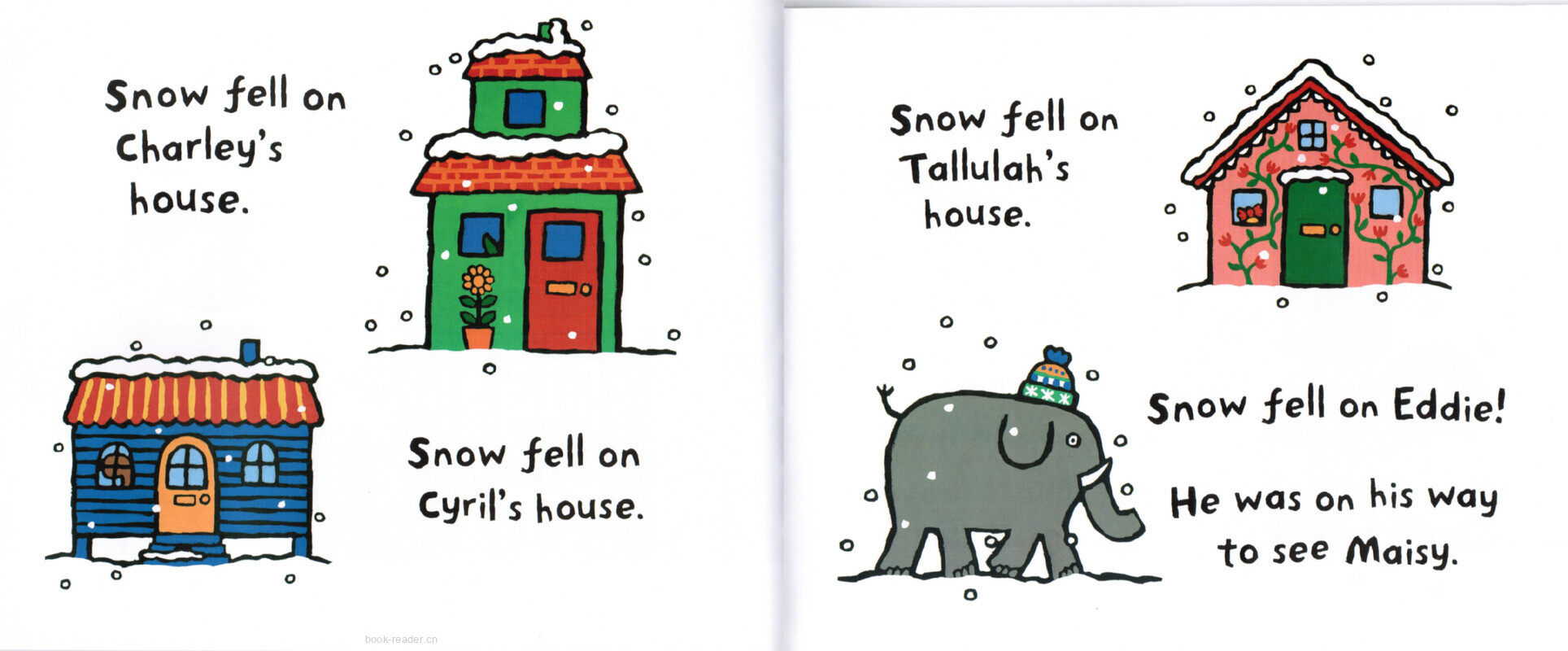 Maisy’s Christmas Eve绘本故事第4页