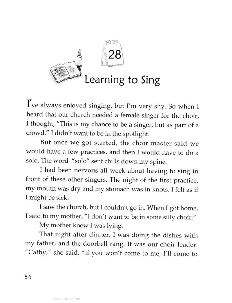 Learning to Sing绘本故事第2页