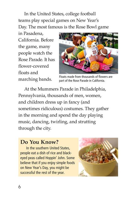 New Year Celebrations绘本故事第5页