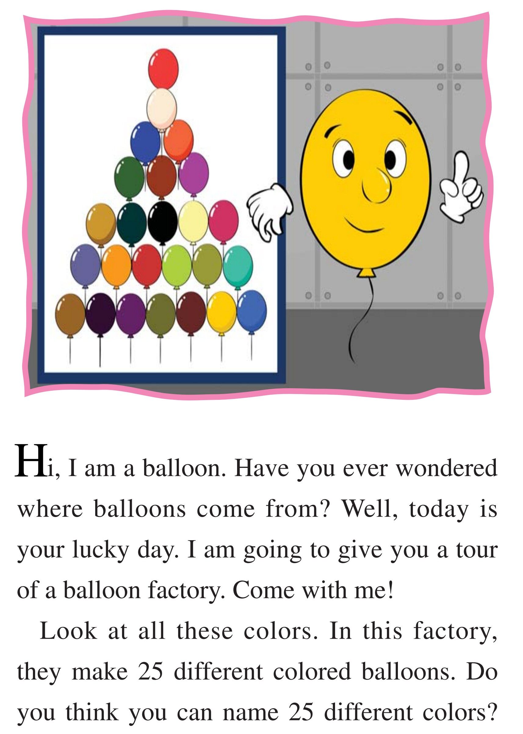 The Balloon Factory绘本故事第2页