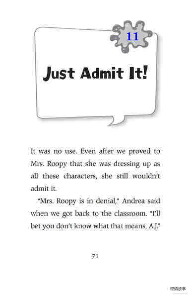 Chapter11 Just Admit It!绘本故事第2页