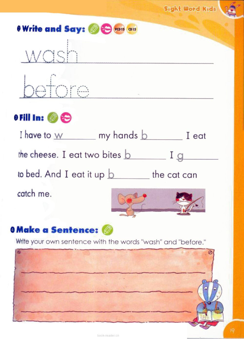 7 The Cat and the Mouse绘本故事第3页