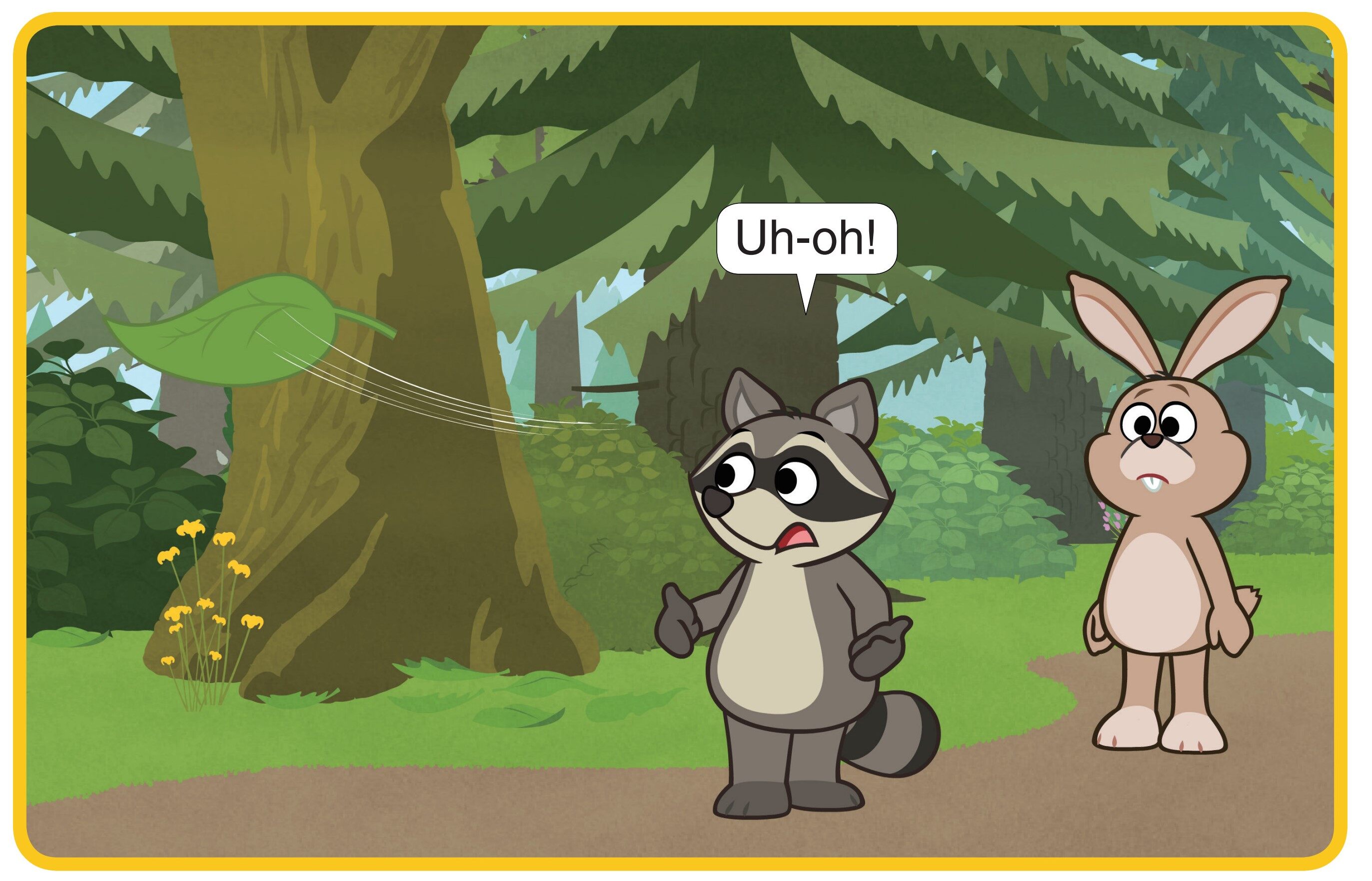 I Can't Find My Leaf绘本故事第3页