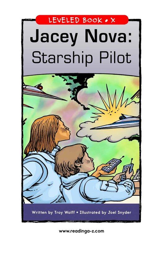 Jacey Nova Starship Pilot绘本故事第2页