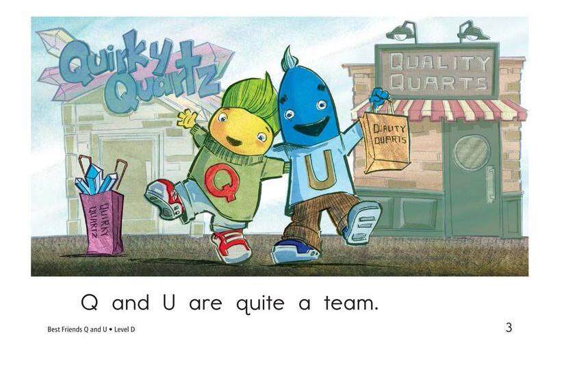 Best Friends Q and U绘本故事第3页