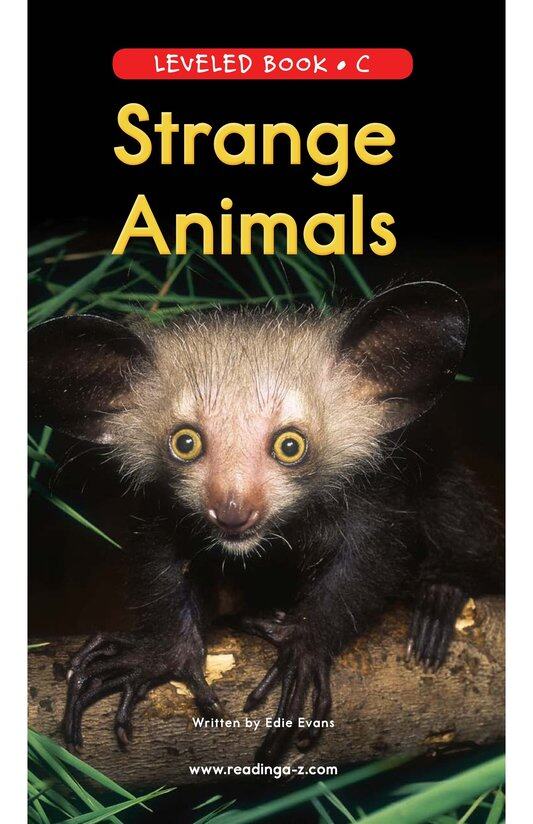 Strange Animals绘本故事第2页
