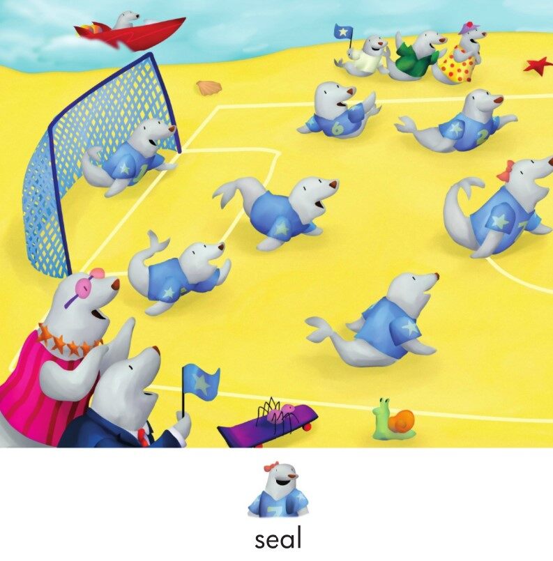 Seals and Soccer绘本故事第5页