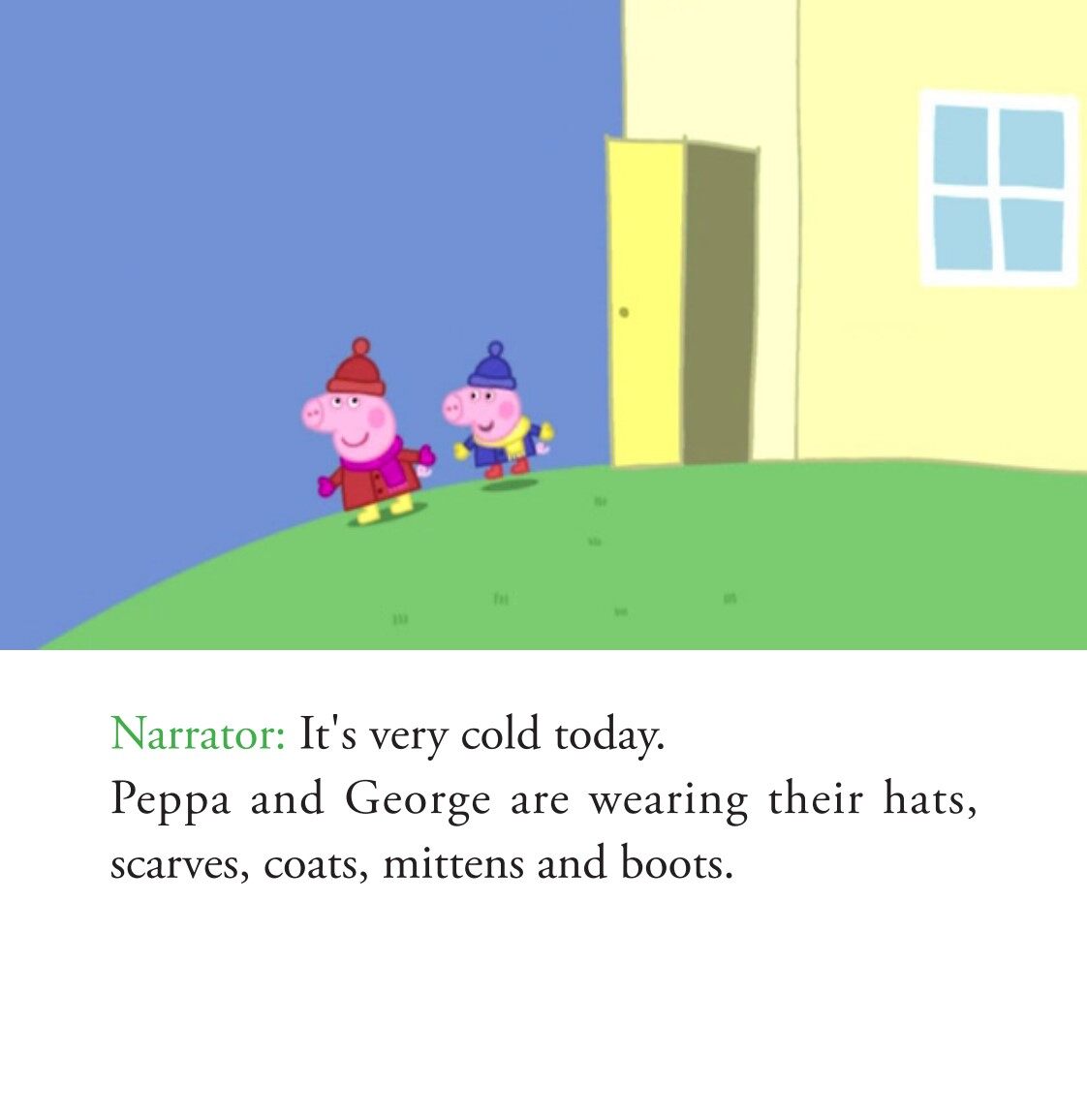 Cold Winter Day绘本故事第3页