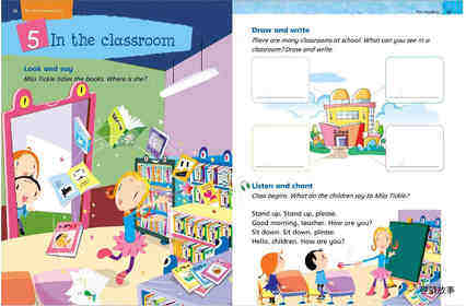 1A Unit 5 In the classroom绘本故事第2页