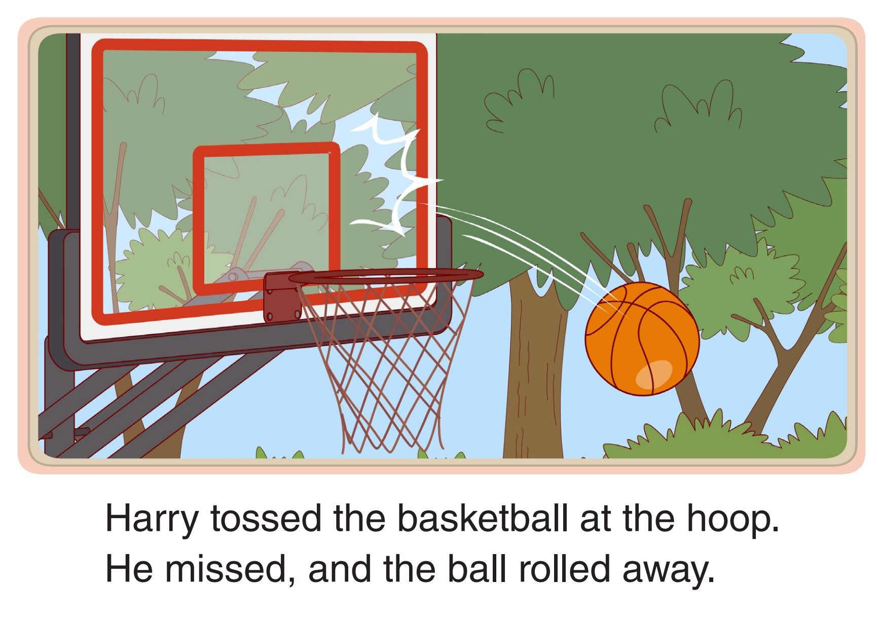 Playing Basketball绘本故事第3页