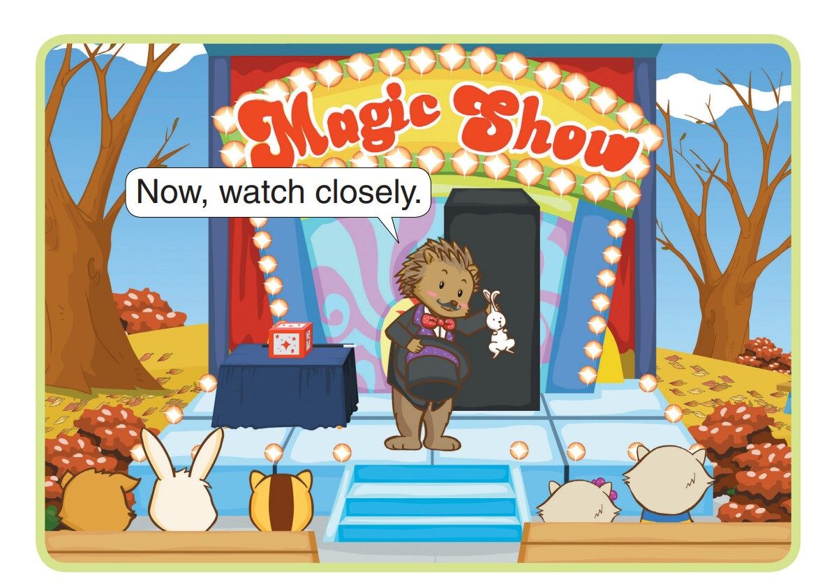 The Magic Show绘本故事第3页